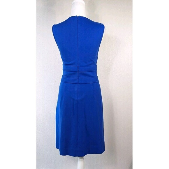 Diane von Furstenberg Evita Royal Blue Dress Size 2 - Picture 4 of 8